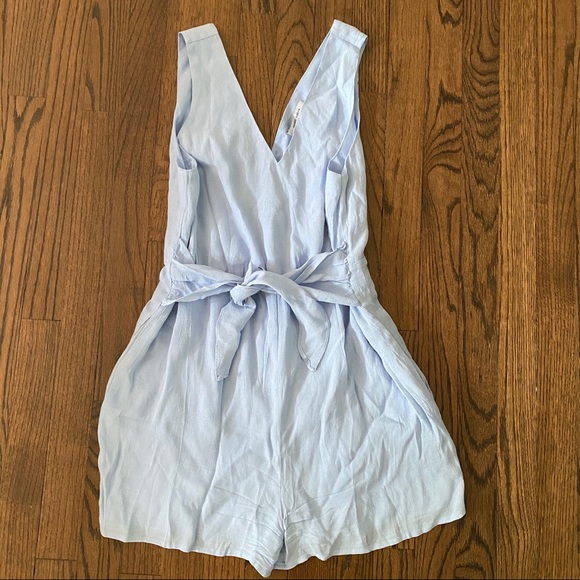 Baby Blue Romper - Picture 2 of 4
